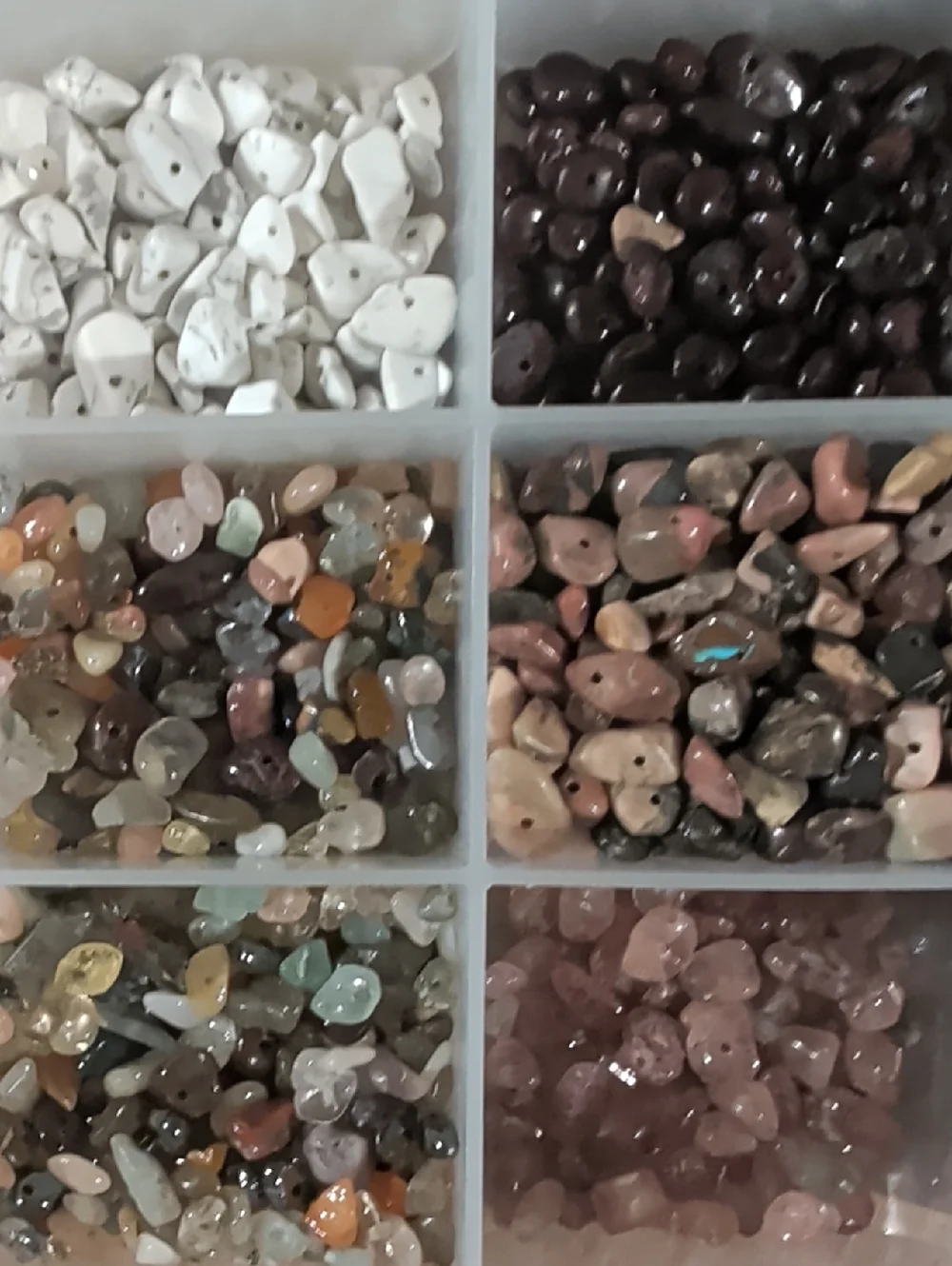 Semi-precious Stone Chip Beads: Amethyst Fluorite Unikite Labradite & Much More!